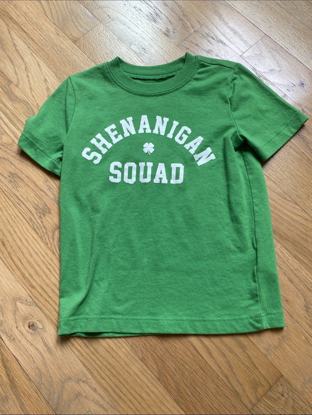 Carter’s 2T "Shenanigan Squad" Green Short-Sleeve Tee